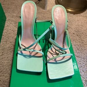 Bottega Veneta Stretch Chain Sandal